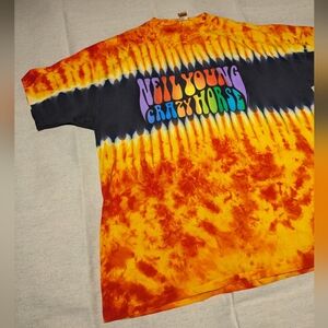 Vintage Neil Young x Crazy Horse Greendale tour t shirt men XXL